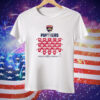 Florida Panthers 2024 Stanley Cup Champions Jersey Roster Tee Shirt