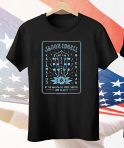 Jason Isbell And The 400 Unit 2024 Show At The Kalamazoo State Theatre MI Tee Shirt