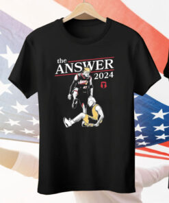 Donald Trump Defeats Joe Biden The Answer 2024 Tee Shirt