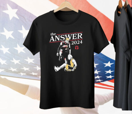 Donald Trump Defeats Joe Biden The Answer 2024 Tee Shirt