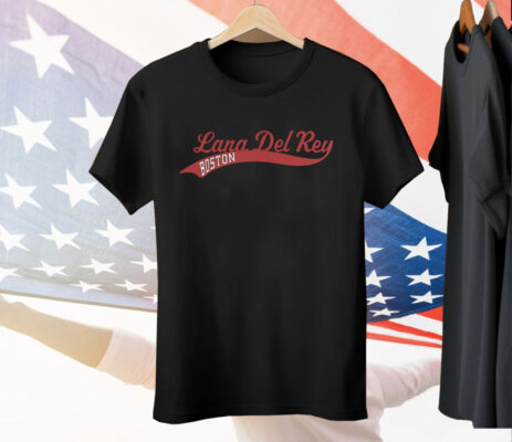 Logo Boston Lana Del Rey Tee Shirt