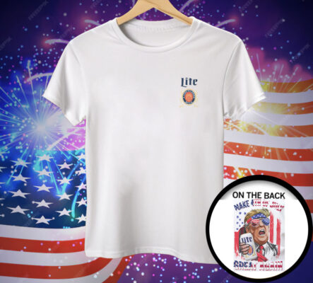 Coors Lite Make 4th of July Tee Shirt
