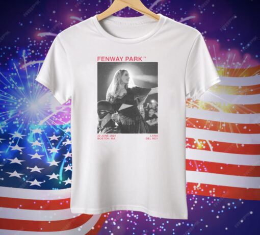 Photo Fenway Park Lana Del Rey Tee Shirt