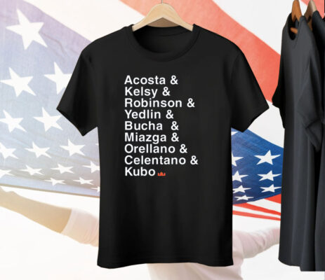 Acosta Kelsy Robinson Yedlin Bucha Miazga Orellano Celentano Kubo Tee Shirt