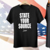 Jaylen Brown State Your Source Tee Shirt