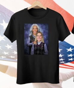Step Sisters A’ja Wilson And Kate Martin Tee Shirt