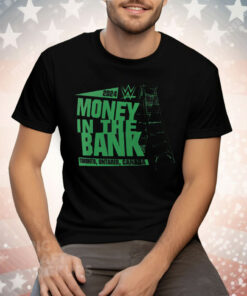 Money In The Bank 2024 Green Logo Tee Shirt