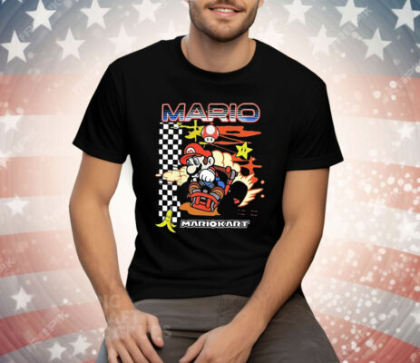 Mario Kart Racing Finish Line 2024 Tee Shirt