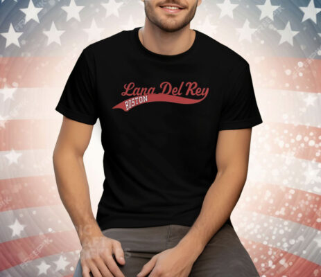 Logo Boston Lana Del Rey Tee Shirt