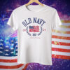 Old Navy Flag 4th 0f July 2024 Tee Shirt