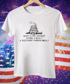What Is The Charge Eating A Meal A Succulent Chinese Meal Tee Shirt
