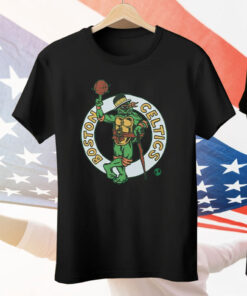 Joe Mazzulla Ninja Turtles Boston Celtics Tee Shirt