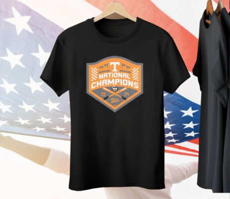 TENNESSEE BASEBALL 2024 COLLEGE WORLD SERIES CHAMPIONS Tee Shirt