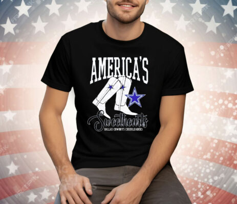 America’s Sweethearts Dallas Cowboys Cheerleaders Boots Tee Shirt
