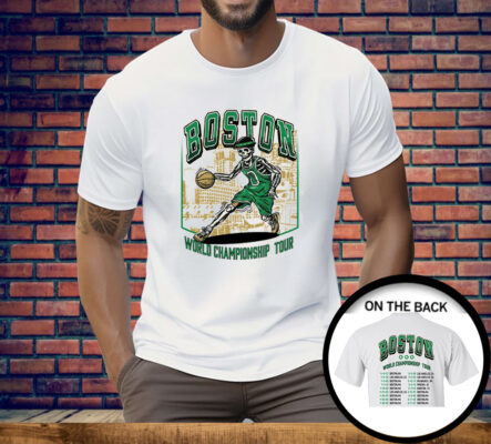 Boston Celtics World Championship Tour Tee Shirt
