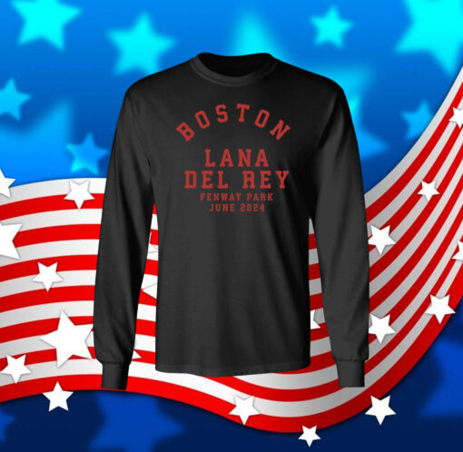 Boston Lana Del Rey Fenway Park June 2024 Longsleeve