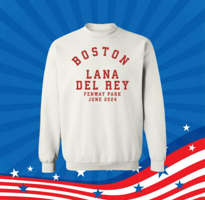 Boston Lana Del Rey Fenway Park June 2024 Tee Shirt