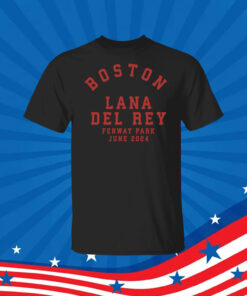 Boston Lana Del Rey Fenway Park June 2024 Tee Shirt