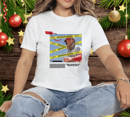 Brandon Marsh Bae These Off-white Ladies Boyfriend Tee Shirt