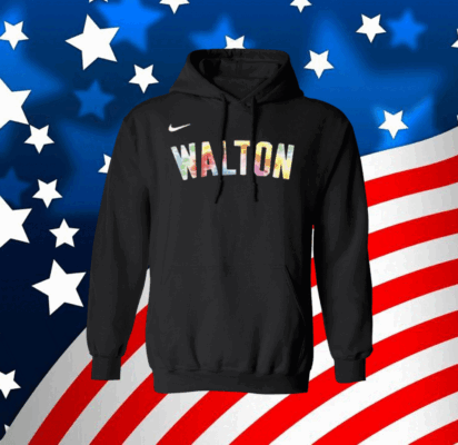 Celtics Bill Walton Warmup Hoodie Shirt