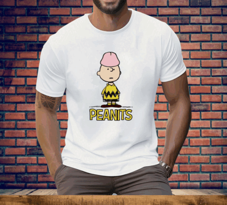Charlie Brown Peanuts Penis Peanits Tee Shirt