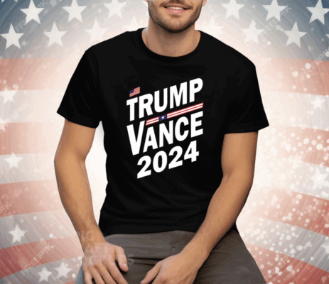 Charlie Kirk Trump Vance 2024 Tee Shirt