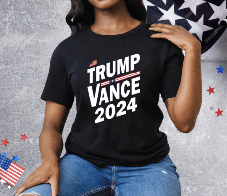 Charlie Kirk Trump Vance 2024 Tee Shirt