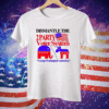 Dismantle The 2 Party Voter System George Washington Warned Us Tee Shirt