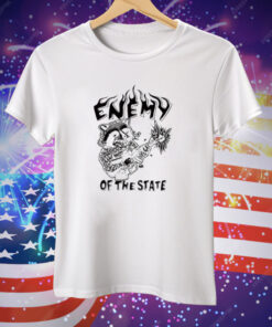 Enemy Of The State Raccoon Tee Shirt