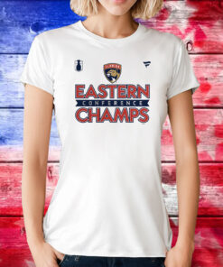 Florida Panthers 2024 Eastern Conference Champions Locker Room T-Shirt