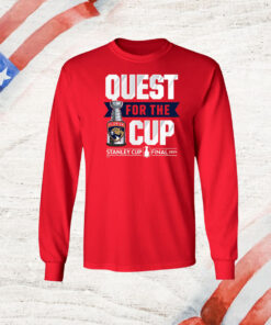 Florida Panthers Fanatics 2024 Stanley Cup Final Quest T-Shirt