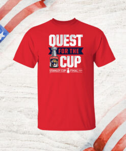 Florida Panthers Fanatics 2024 Stanley Cup Final Quest T-Shirt