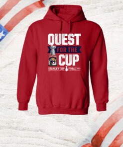 Florida Panthers Fanatics 2024 Stanley Cup Final Quest T-Shirt