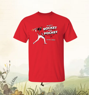 He Got A Rocket In His Pocket Elly De La Crizzle Tee Shirt
