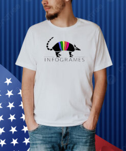 Infogrames throwback armadillo Shirt