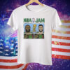 Jayson Tatum and Jaylen Brown Boston Celtics 2024 NBA Finals Champions NBA Jam Tee Shirt