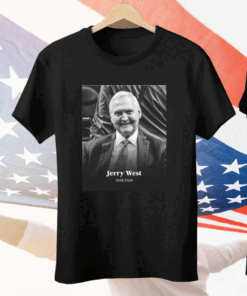 Jerry West 1938-2024 Tee Shirt