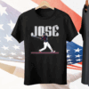 Jose Ramirez Slugger Swing Ladies Boyfriend Tee Shirt
