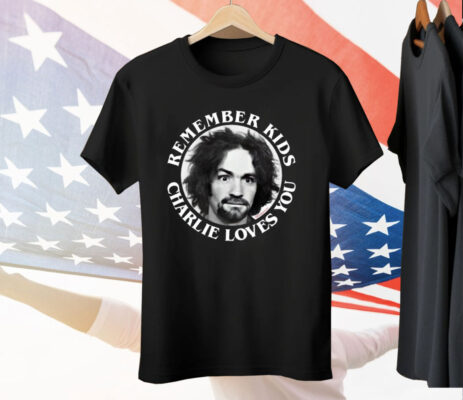 Justinwhang Remember Kids Charlie Loves You Tee Shirt