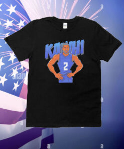 Kawhi Leonard Los Angeles Caricature T-Shirt