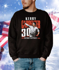 Kerry Carpenter Detroit Player Name T-Shirt