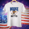 LA Dodgers Mookie Betts cartoon Tee Shirt