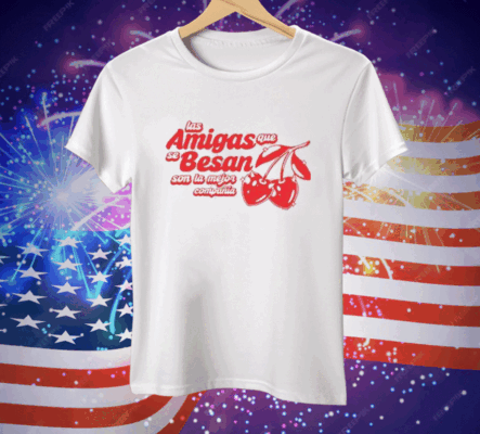 Las Amigas Que Se Besan Tee Shirt