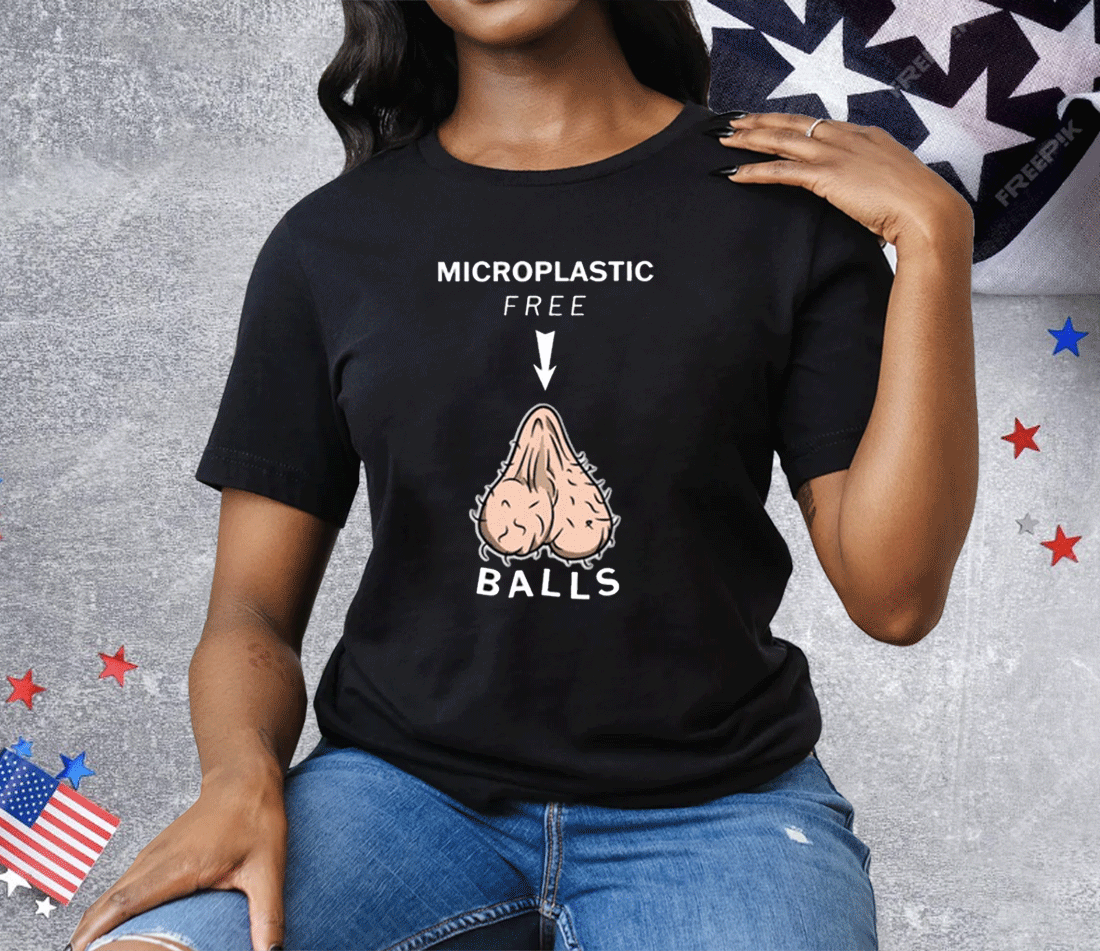 Luke Rudkowski Microplastic Free Balls Tee Shirt Luke Rudkowski Microplastic Free Balls Tee Shirt - Image 2