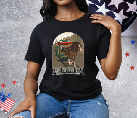 Main Street USA Tripping On Tracks Since 1971 Tee Shirt