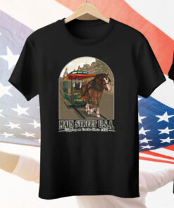 Main Street USA Tripping On Tracks Since 1971 Tee Shirt