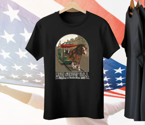 Main Street USA Tripping On Tracks Since 1971 Tee Shirt