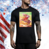 Maximilian Dood wearing raul julia as m bison crossing the alps Tee Shirt