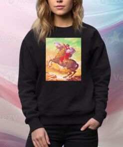 Maximilian Dood wearing raul julia as m bison crossing the alps Tee Shirt