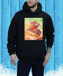 Maximilian Dood wearing raul julia as m bison crossing the alps Tee Shirt